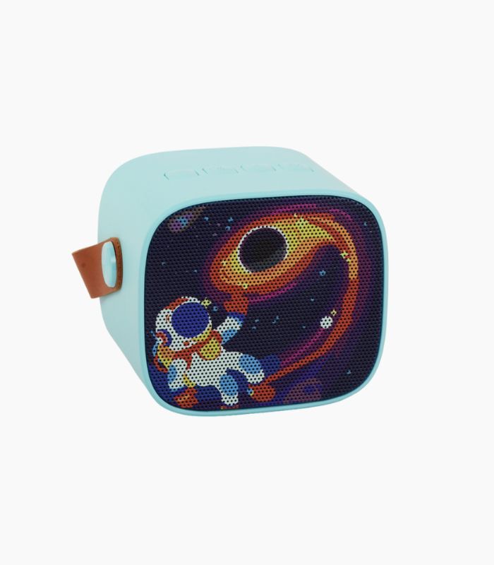SPACE PRINT KARAOKE SPEAKER WITH MIKE KITS - Image 1