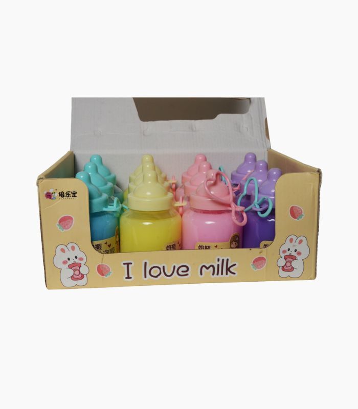 MILK BOTTLE SLIME FOR KID PLAY - Image 1