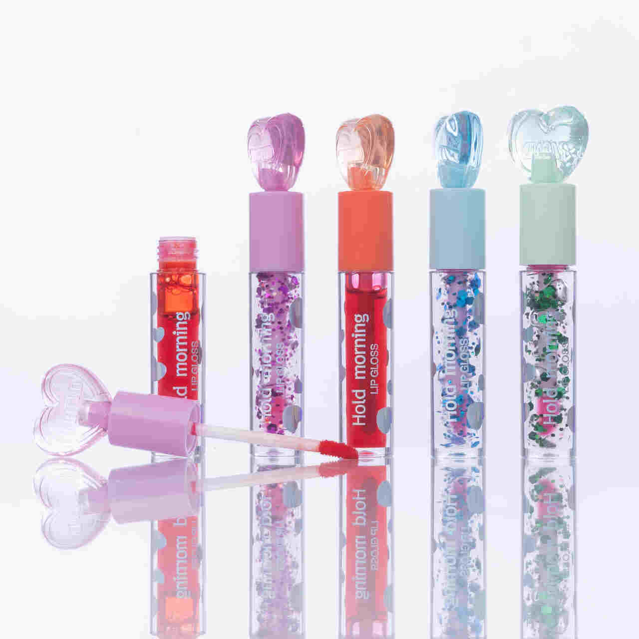 HOLD MORNING LIP GLOSS SPARKLE WATERPROOF FOR GIRLS - Image 1